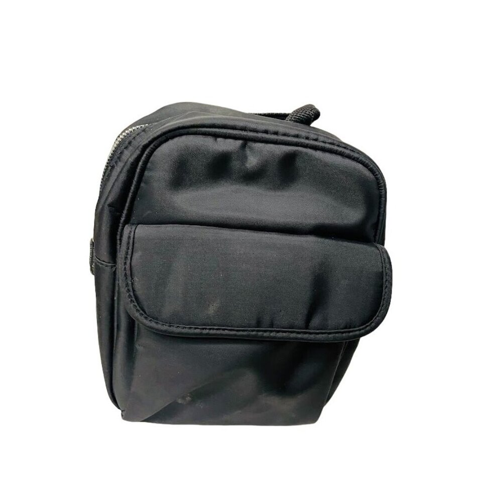 Womens Mens Black Mini Backpacks Adjustable‎ Straps 9 1/2" x 8" x 4"